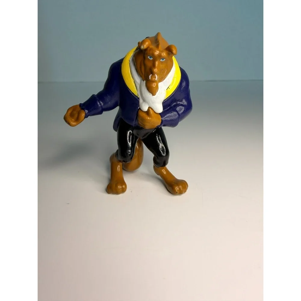 Disney Beauty and the Beast Beast Figure PVC Toy Vintage Collectible